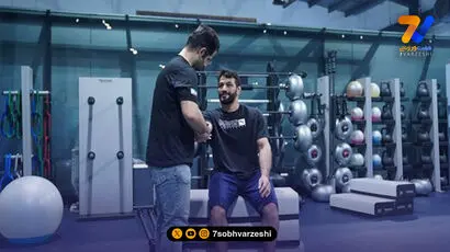 حسن یزدانی در مرکز پزشکی کمپ تیم‌های ملی