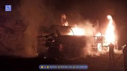جزئیات آتش سوزی اتوبوس مسافربری در محور جبالبارز