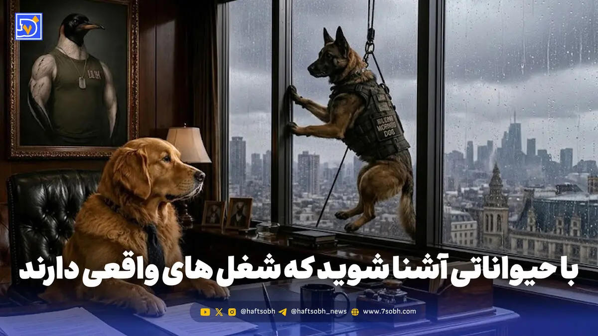 با حیواناتی آشنا شوید که شغل های واقعی دارند!