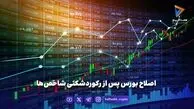 اصلاح بورس پس از رکوردشکنی شاخص‌ها