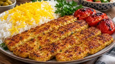 طرز تهیه کباب تابه‌ای مرغ با سیب زمینی؛ رستورانی و مجلسی