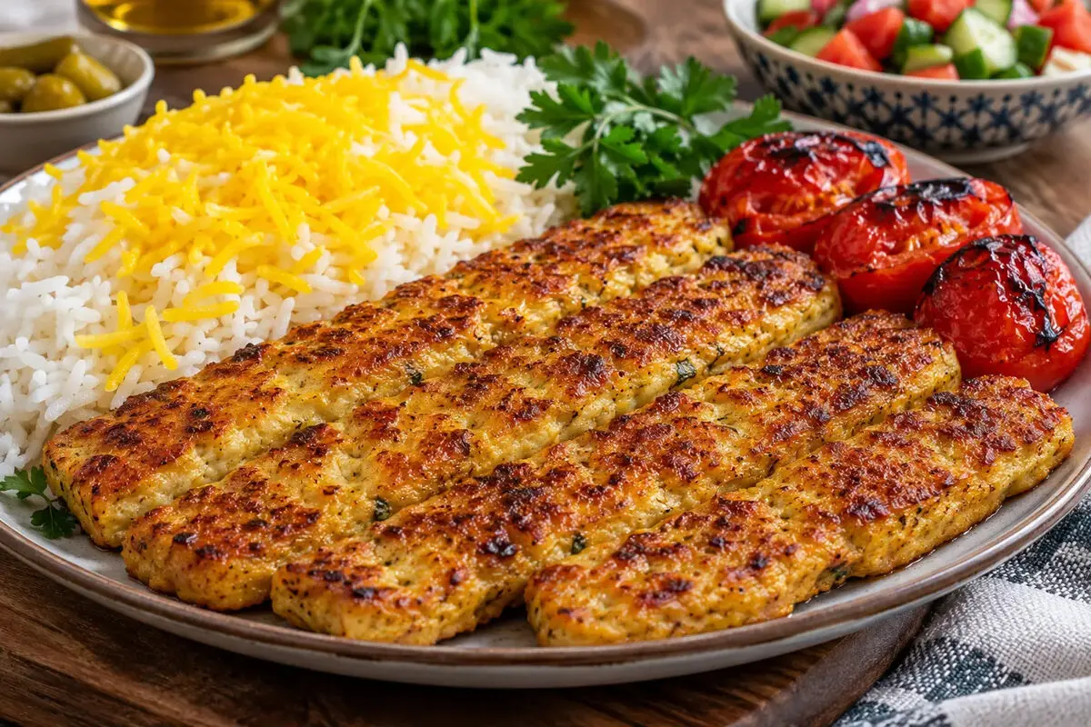 طرز تهیه کباب تابه‌ای مرغ با سیب زمینی؛ رستورانی و مجلسی