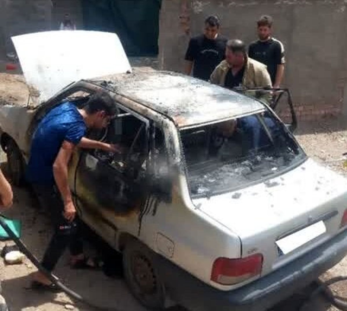 بلای عجیبی که یک موبایل سر پراید آورد!