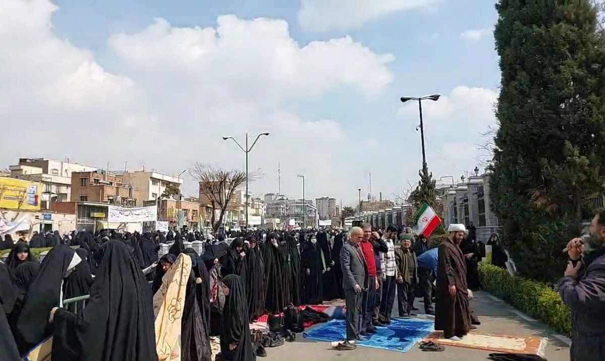 تجمع مقابل مجلس شورای اسلامی فاقد مجوز و غیر قانونی است