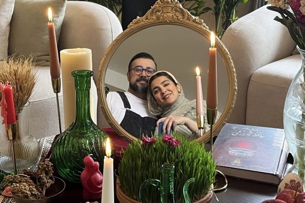 چیدمان جهیزیه مونا کرمی و سپند امیرسلیمانی