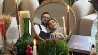 چیدمان جهیزیه مونا کرمی و سپند امیرسلیمانی