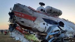 همه مجروحان سقوط بالگرد اشترانکوه به بیمارستان منتقل شدند