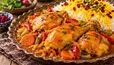 طرز تهیه مرغ زعفرانی آبدار رستورانی با و بدون رب