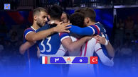 خلاصه والیبال ترکیه 0 - فرانسه 3