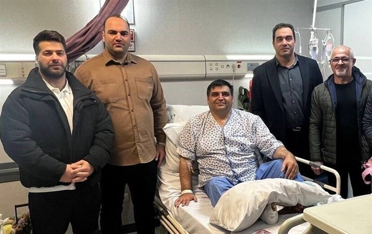 حسین رضازاده از بیماستان مرخص شد