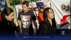 قاب تاریخ|‌ ‌‌پوشش جالب جوانان تهرانی در مسابقه هنرهای خیابانی دهه80