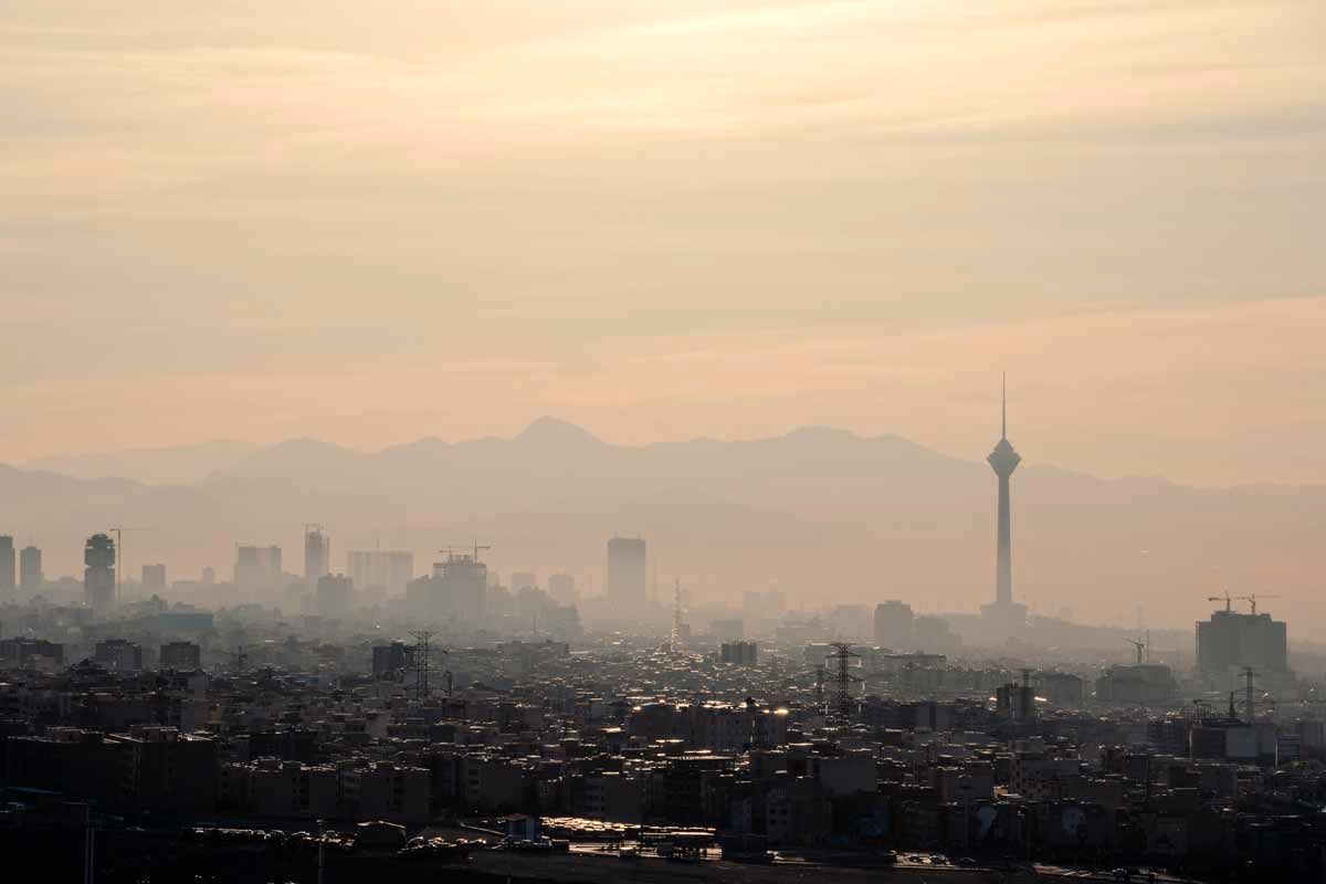 هوای تهران در وضعیت بسیار ناسالم قرار گرفت