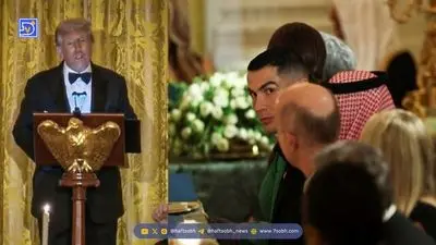 حضور کریستیانو رونالدو در ضیافت شام کاخ سفید 