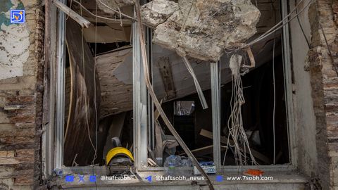 گزارش تصویری روزنامه هفت‌صبح از زندان اوین پس از حمله جنایتکارانه رژیم صهیونی