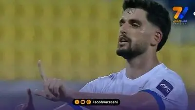 شوت حسین گودرزی و اشتباه دروازه بان؛ گل دوم استقلال به الغرافه
