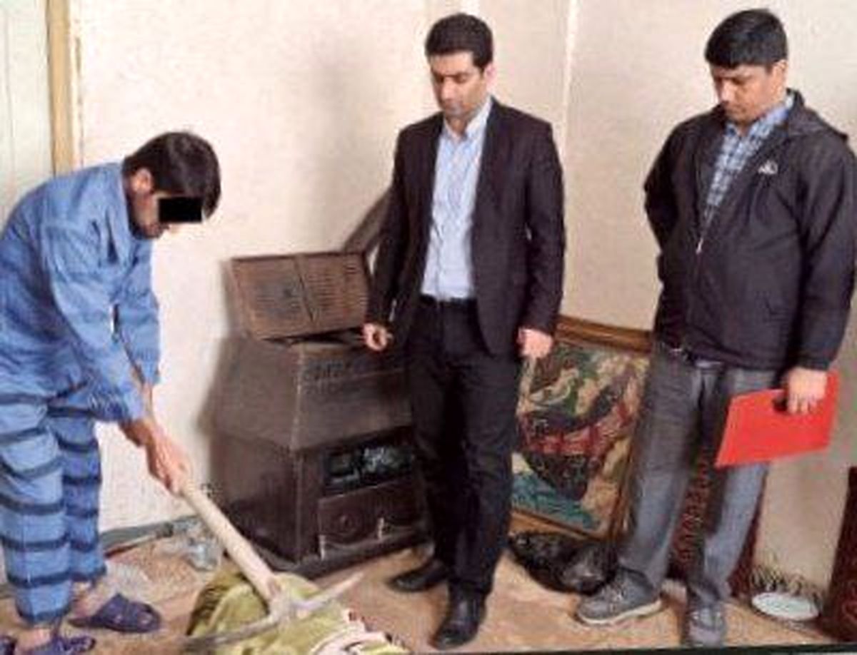 بازگشت قاتل کلنگی به صحنه جنایت؛ «زنم به من میگفت نامحرمی» + عکس
