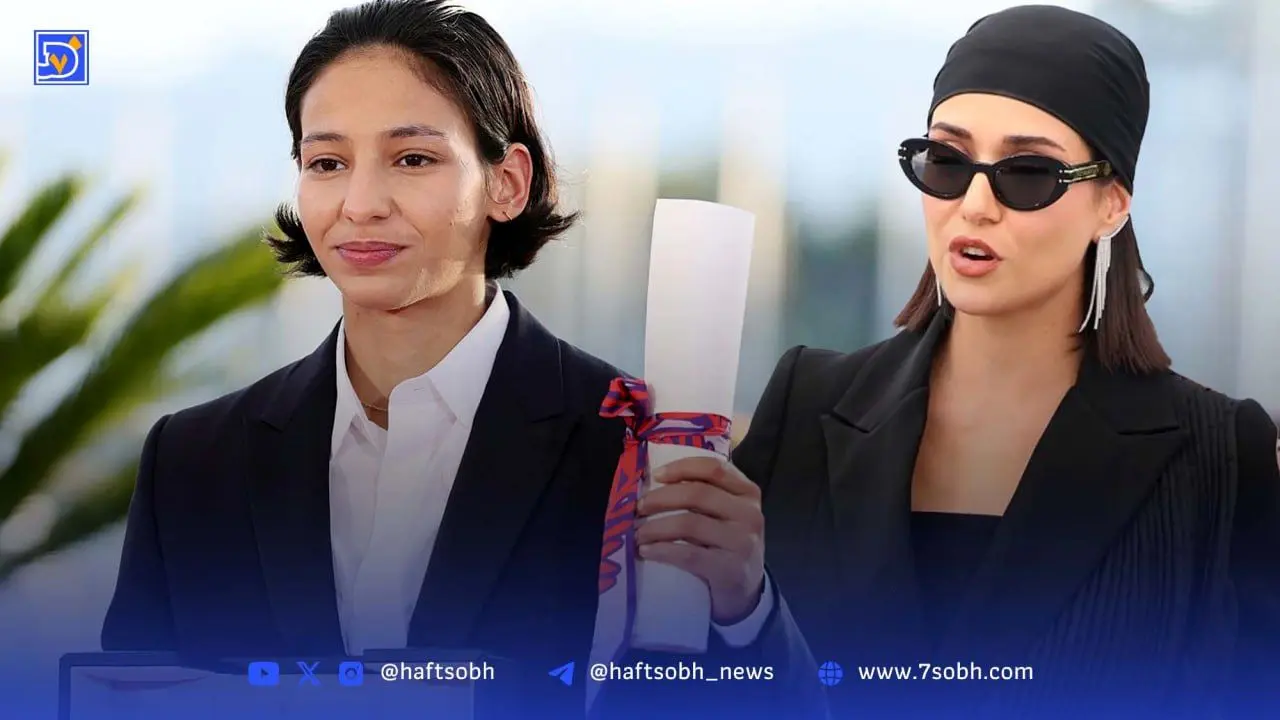 نادیا به جای پریناز نخل طلا گرفت +عکس