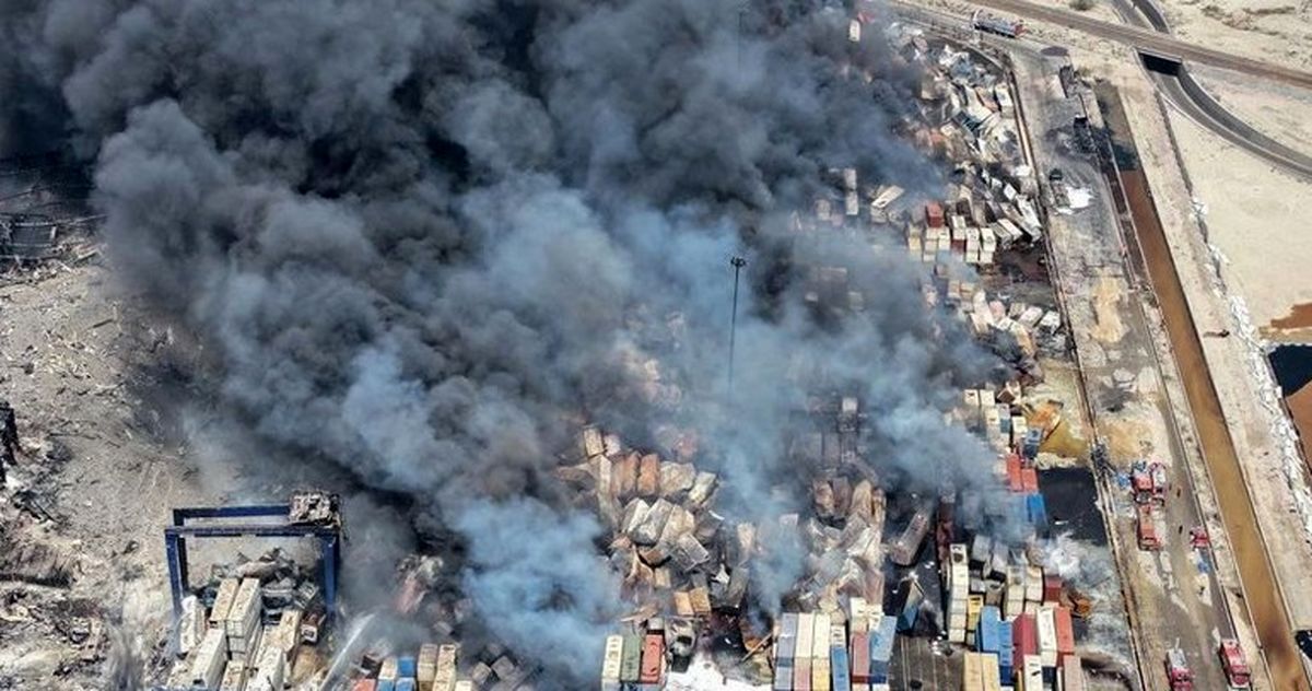 علت انفجار بندرشهید رجایی مشخص شد؟