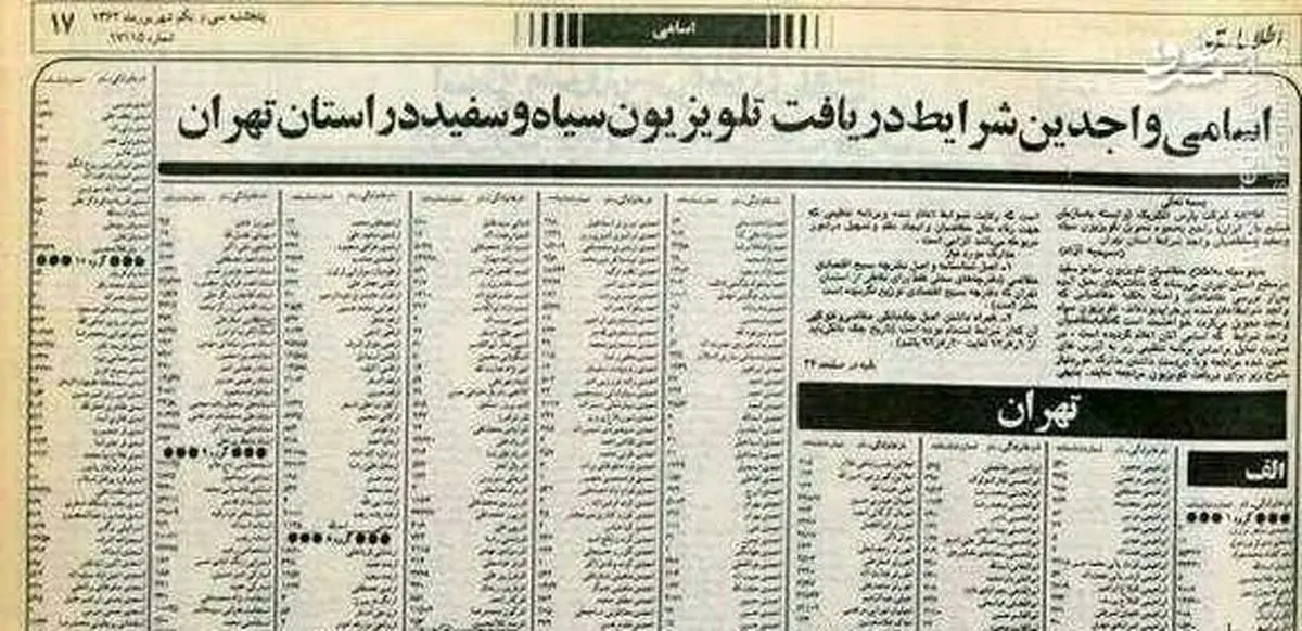 زمانی که تلویزیون را به هرکسی نمی‌فروختند!