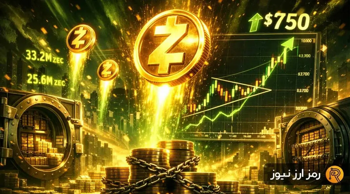 زی‌کش با جهشی بی‌سابقه؛ آیا ZEC تا ۷۵۰ دلار صعود می‌کند؟