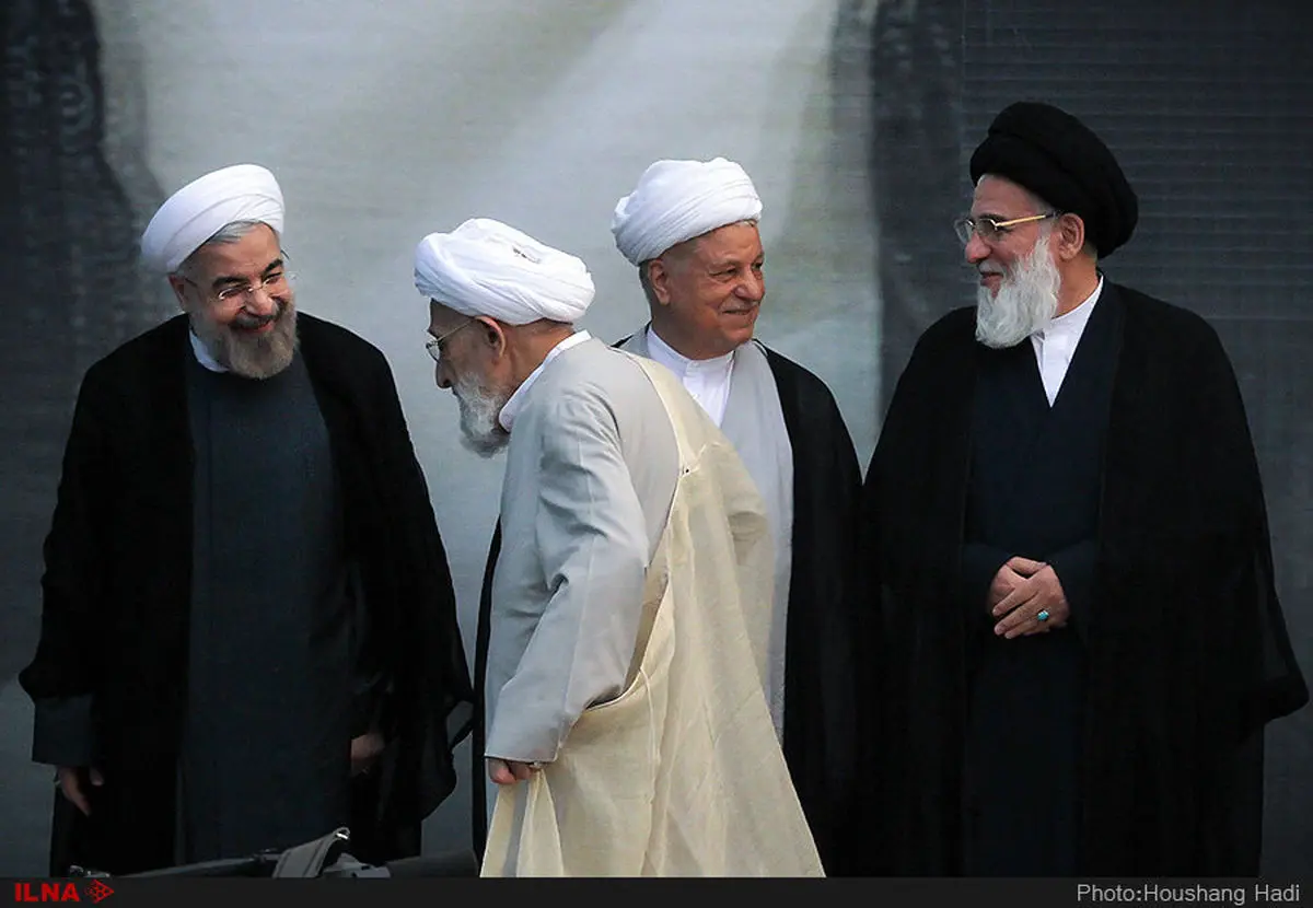 تصویری دیدنی از هاشمی رفسنجانی، هاشمی شاهرودی، مهدوی کنی و حسن روحانی