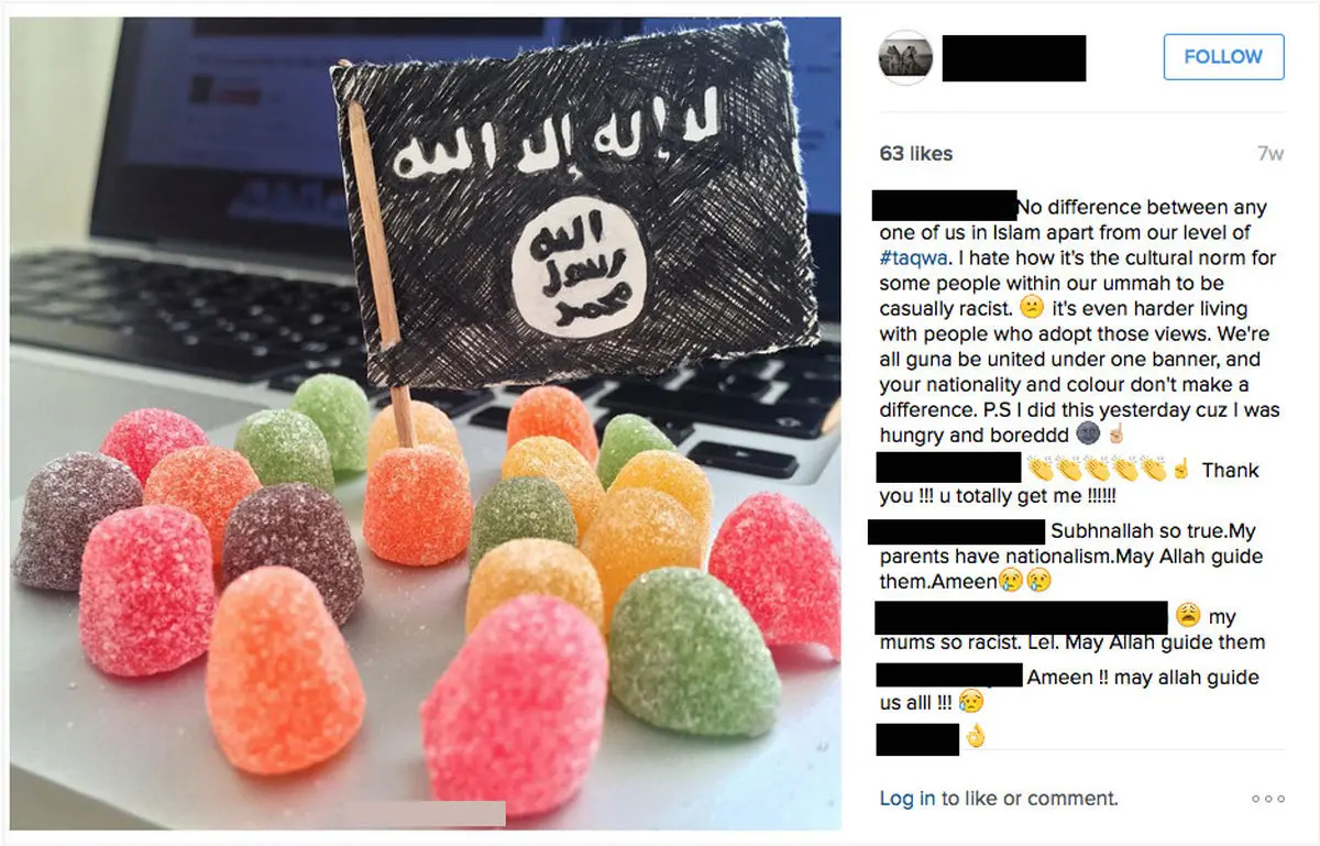 محکومیت ادمین اینستاگرام داعش
