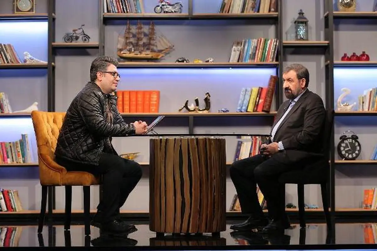گریه محسن رضایی در برنامه حالا خورشید