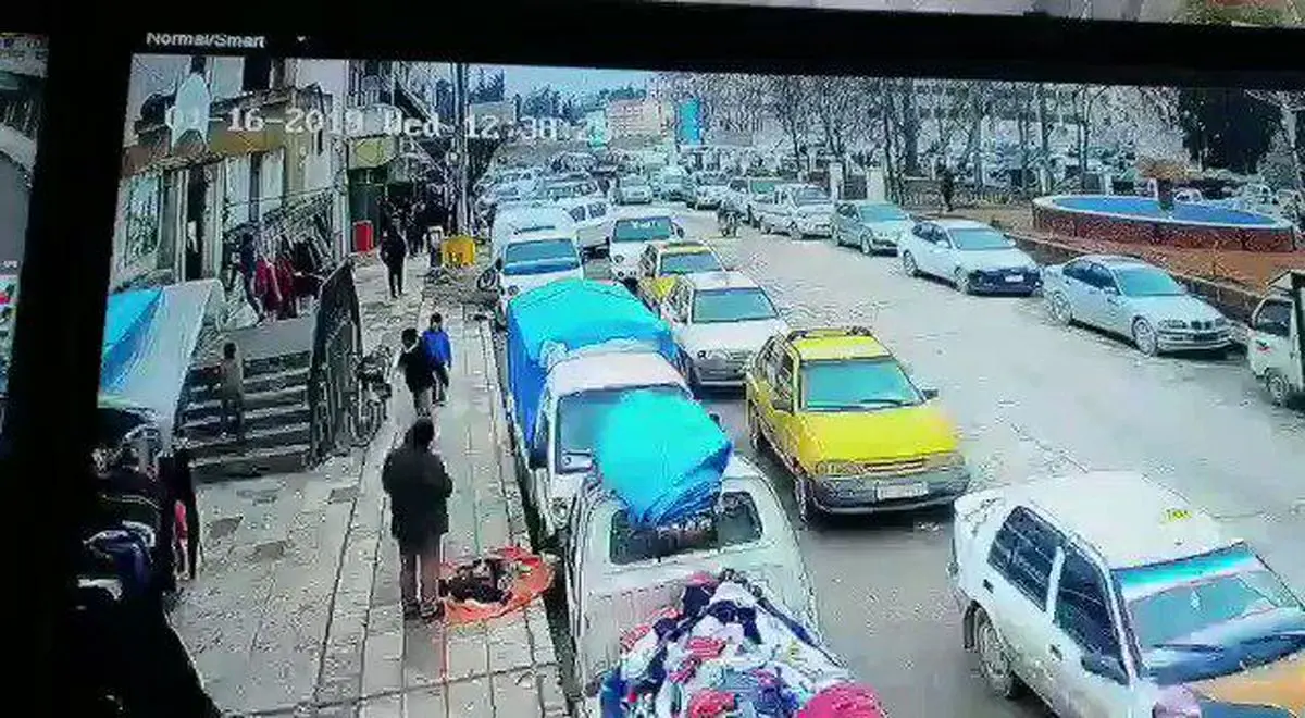 ویدئو | لحظه انفجار انتحاری داعش علیه سربازان آمریکایی