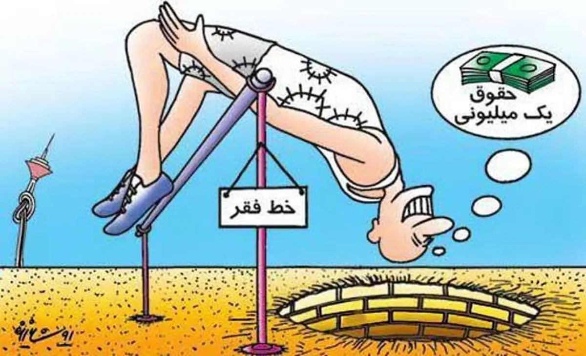 فاصله حداقل حقوق کارگران تا خط فقر
