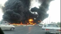 حمله مسلحانه به تانکر حمل سوخت‌ در خرم‌آباد