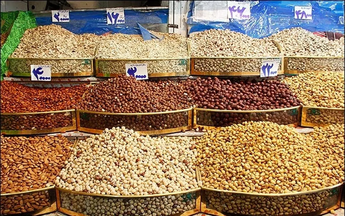 آخرین وضعیت بازار خشکبار در آستانه عید نوروز