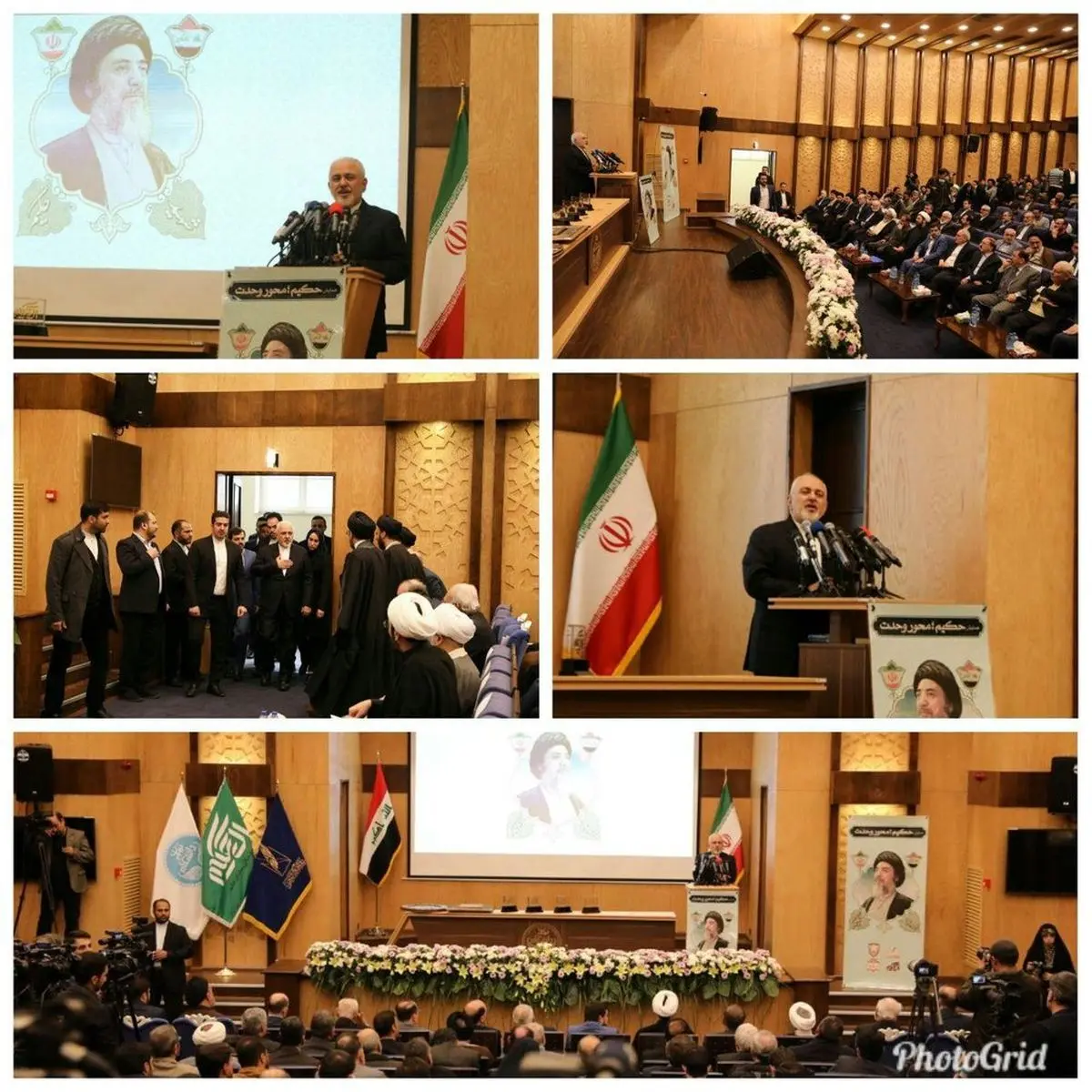 ظریف: بدون ایران و عراق منطقه روی آرامش را نخواهد دید