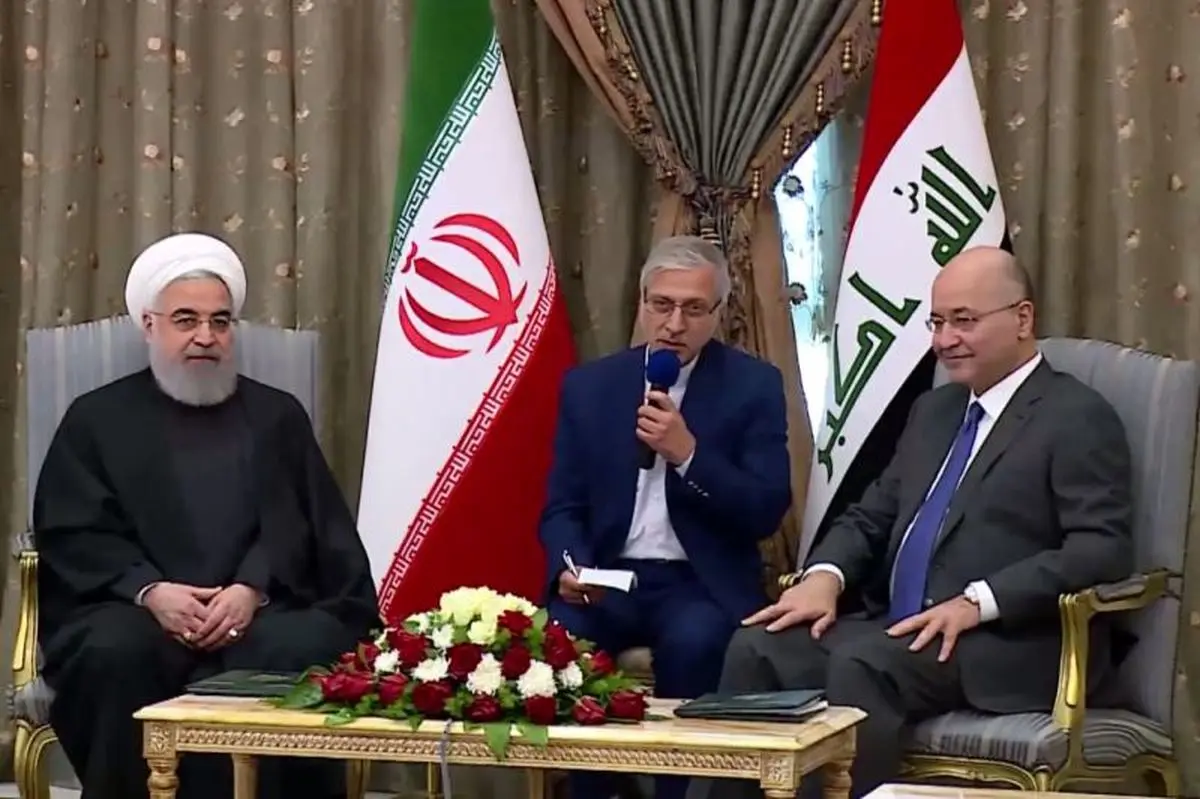 روحانی در دیدار رییس جمهوری عراق: ایران همواره خواستار عراق امن، مستقل و توسعه یافته است