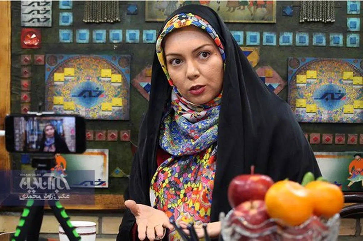 کنایه آزاده نامداری به رضا گلزار با چاشنی انتقاد از مدیران صداوسیما/ عکس