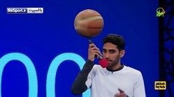 لحظه شکستن رکورد جهانی گینس در برنامه عصر جدید