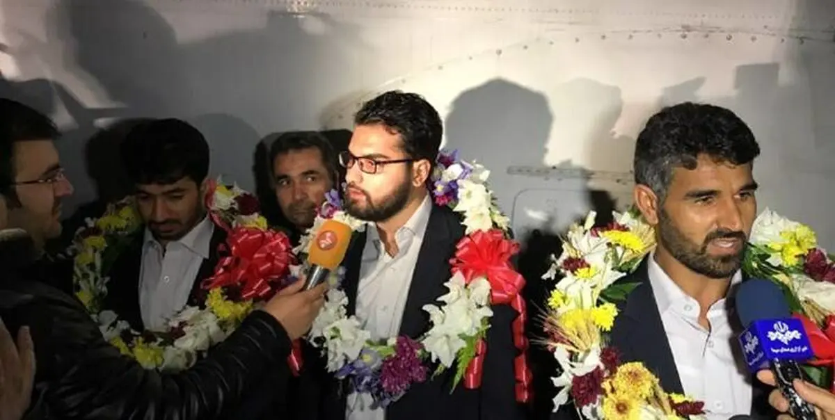 بازگشت چهار مرزبان ربوده شده به کشور