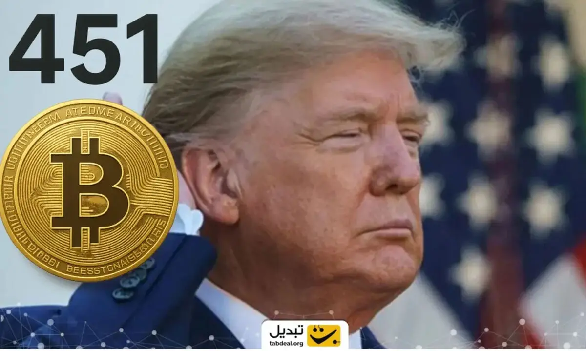 ترامپ مدیا با خرید ۴۵۱ بیت‌کوین، کیف پول خود را به مرز ۱ میلیارد دلار رساند!