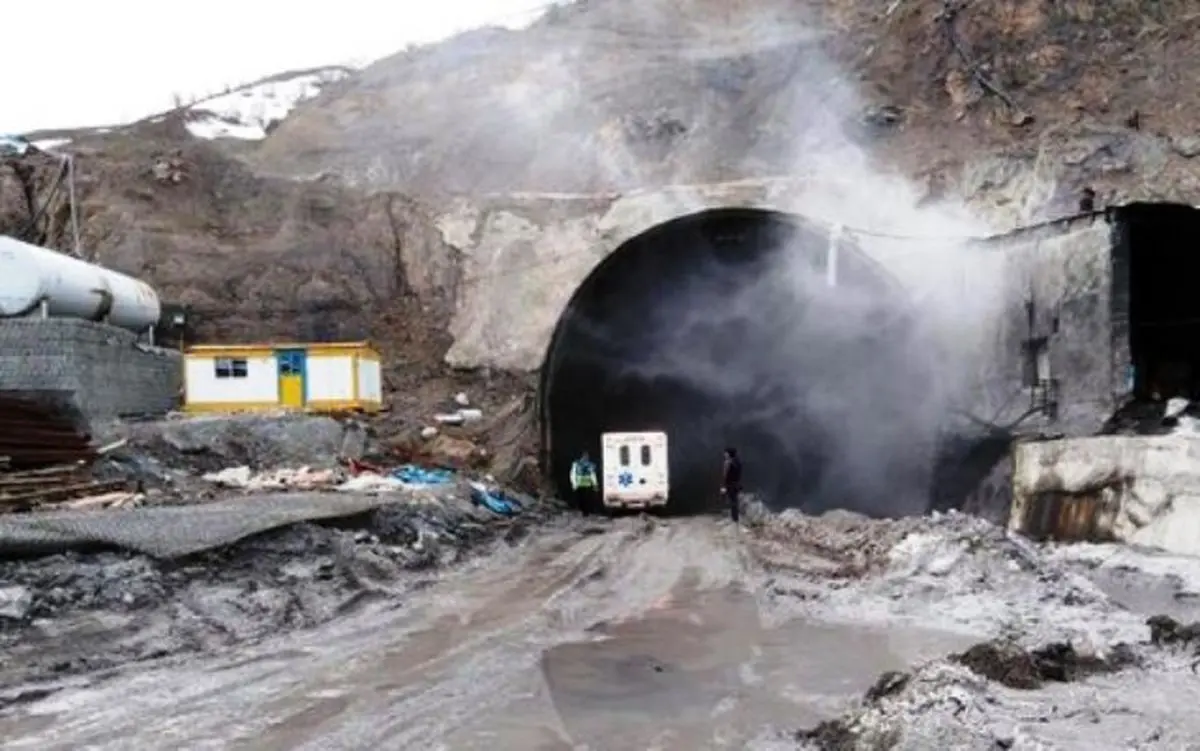 اولین ویدئو منتشر شده از محل انفجار تونل