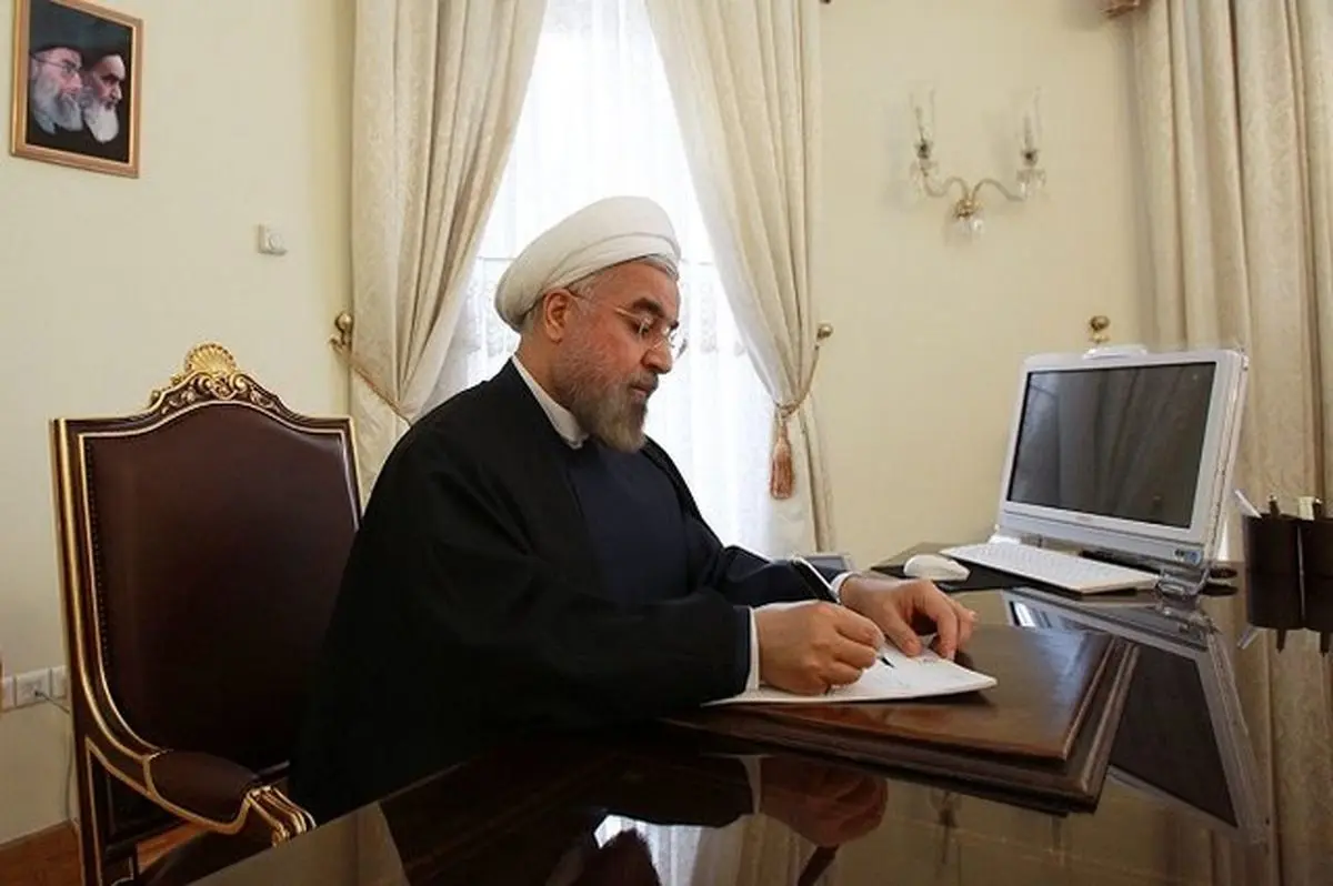 روحانی قانون اقدام متقابل در برابر «تروریست»خواندن سپاه توسط آمریکا را ابلاغ کرد
