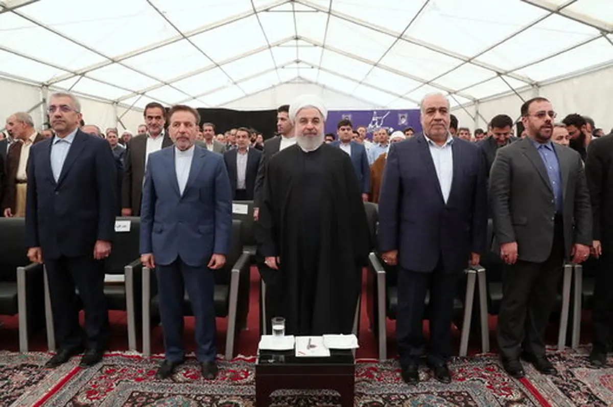 روحانی: نفت را می‌فروشیم، قدرت آمریکایی‌ها در حد زبان درازشان نیست