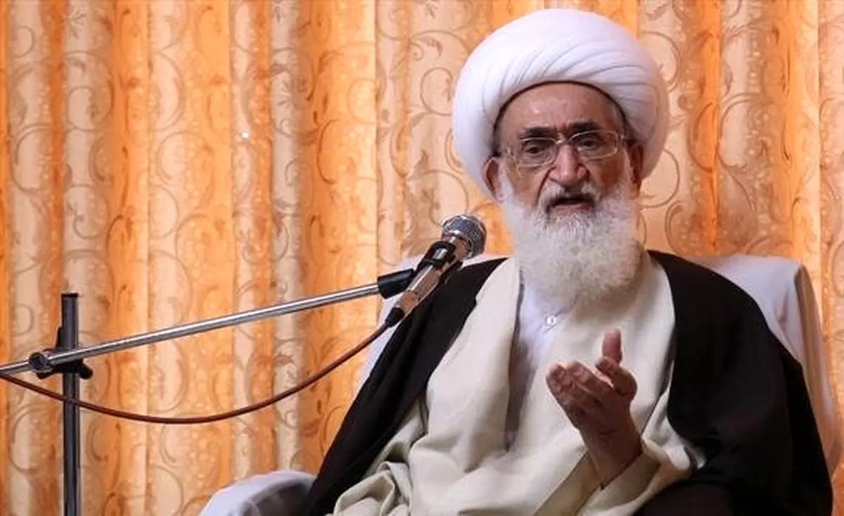 آیت‌الله نوری همدانی: سیل یک امتحان الهی است