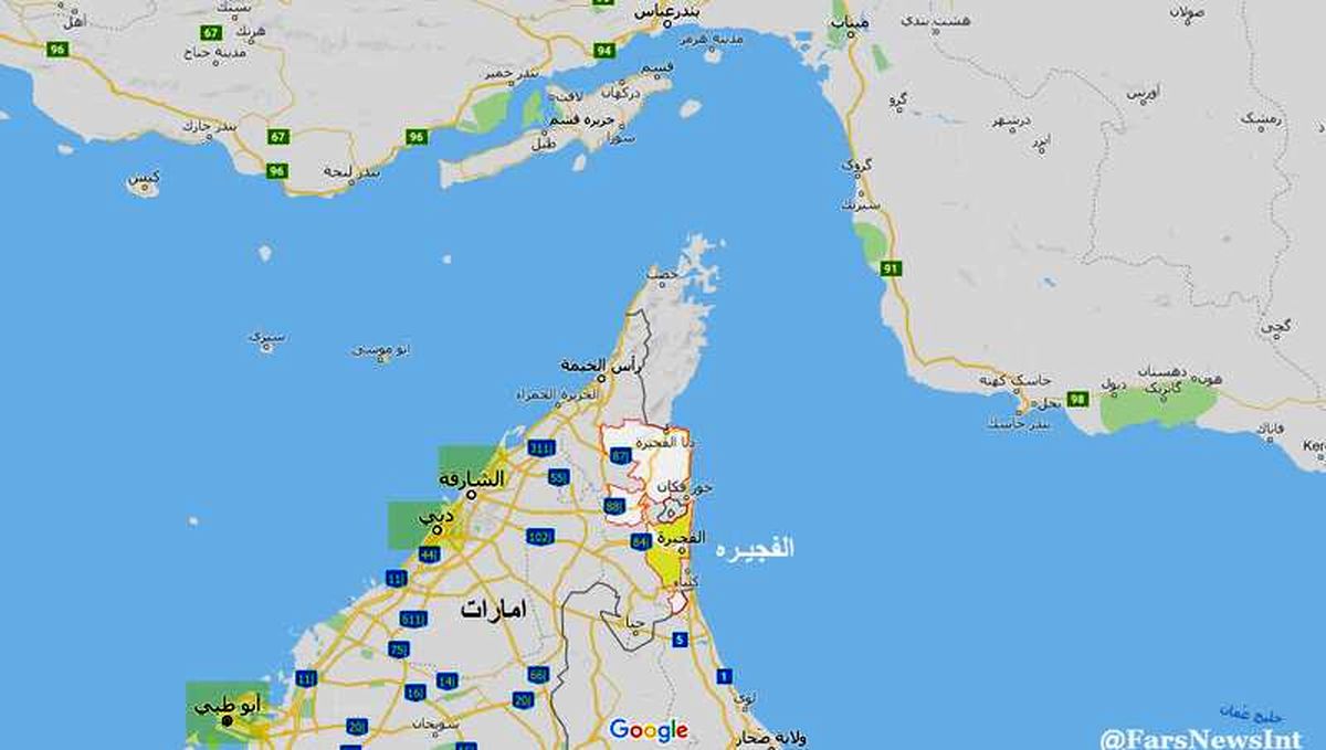 چه اتفاقی در بندر الفجیره رخ داده است؟