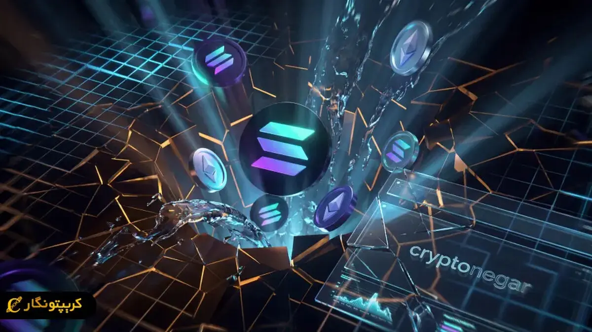 سقوط سنگین سولانا؛ لیکویید شدن میلیون‌ها دلار در بازار کریپتو همزمان با تشدید فروش!