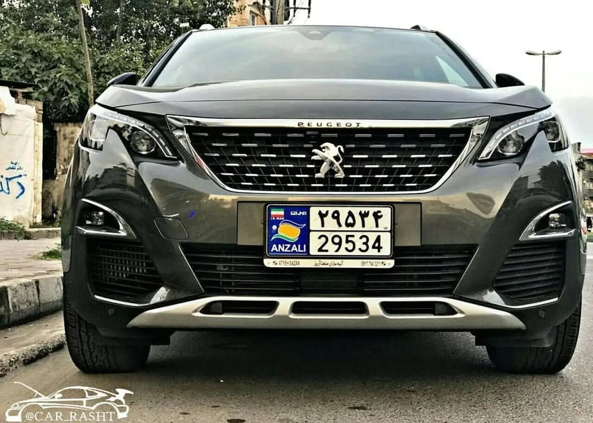 پرسه پژو ۳۰۰۸ در مناطق آزاد