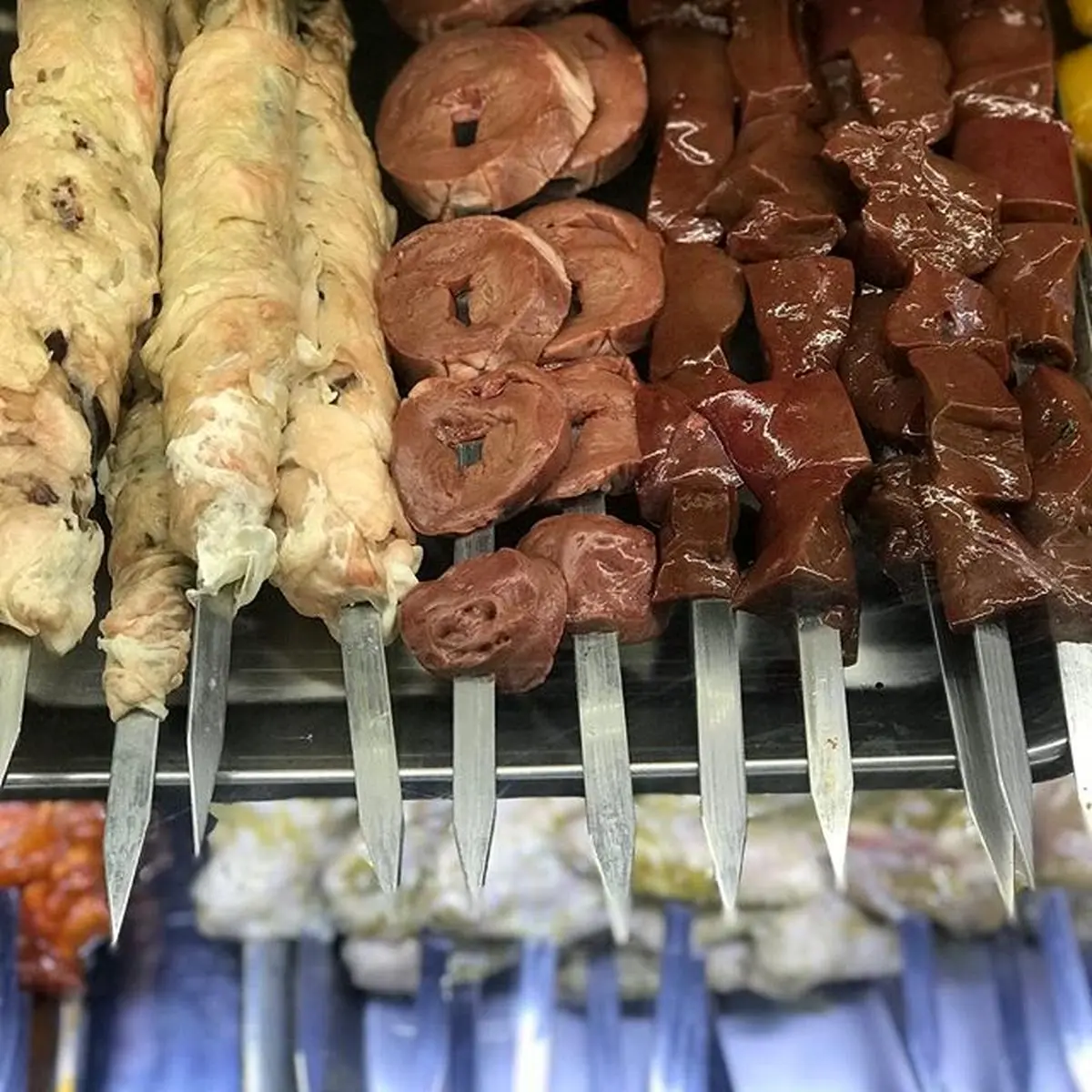 قیمت یک سیخ جگر، دل و قلوه چقدر است؟