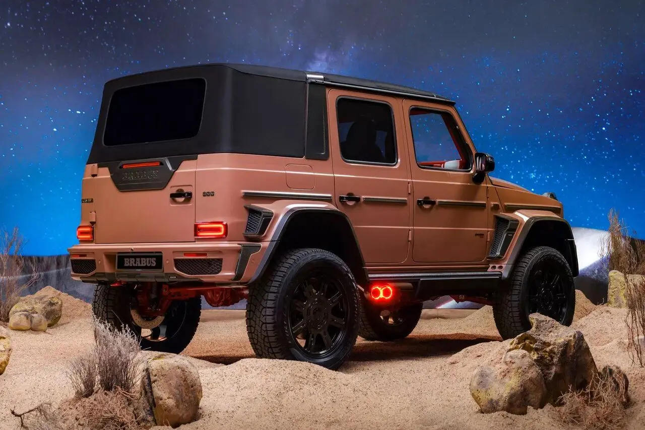 غول آفرودی مرسدس، بدون سقف شد