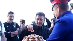 پذیرایی مخصوص از قلعه نویی و ملی پوشان در روسیه+ عکس