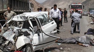 فاجعه در جاده‌های رفسنجان تصادف‌های مرگبار جان سه نفر را گرفت