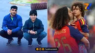 شباهت جالب دانیال سهرابی و مدافع تیم ملی اسپانیا!