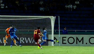 گل اول نسف قارشی به الهلال با سوپرگل باخروموف